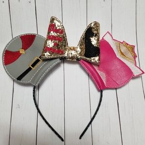 Sleeping inspired Mickey mouse ears headband